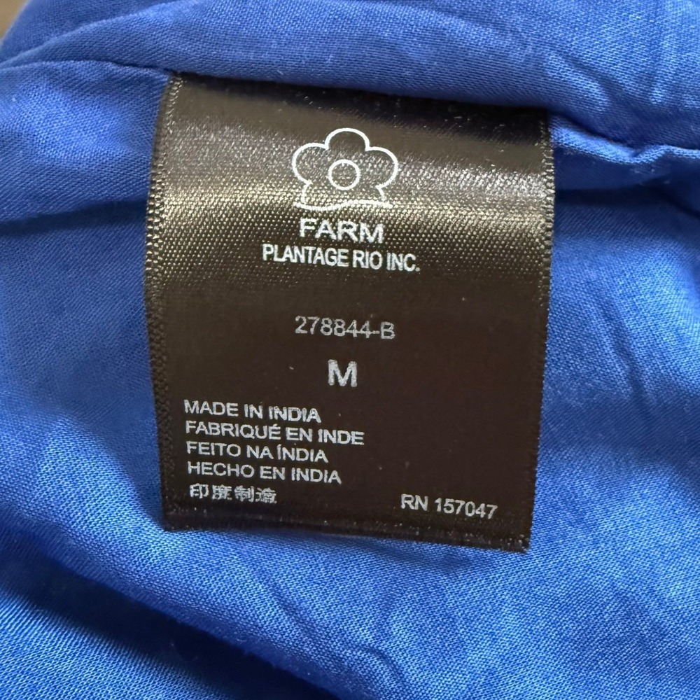 Farm Rio X Anthropologie Women's Martina Pull-On Wide Leg Pants Size M NWOT - Picture 10 of 11